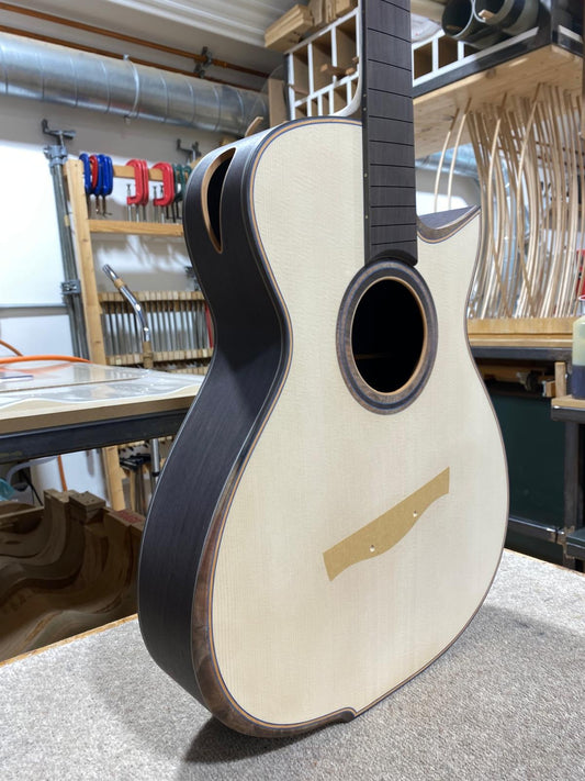 Build Thread: Taran 'Taran Mhor' 12-Fret in Master Grade African Blackwood & Master Grade Italian Spruce