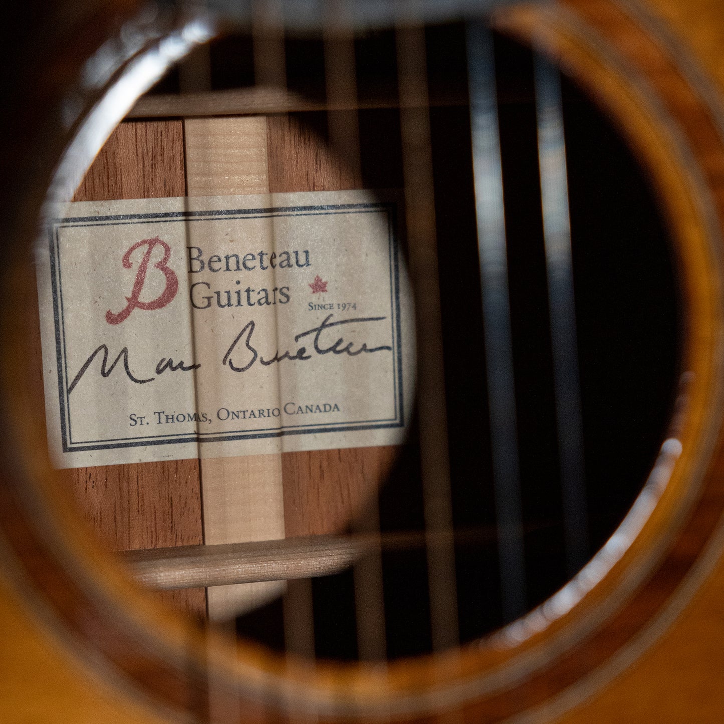 Beneteau Nick Lucas in Mahogany & Sitka Spruce