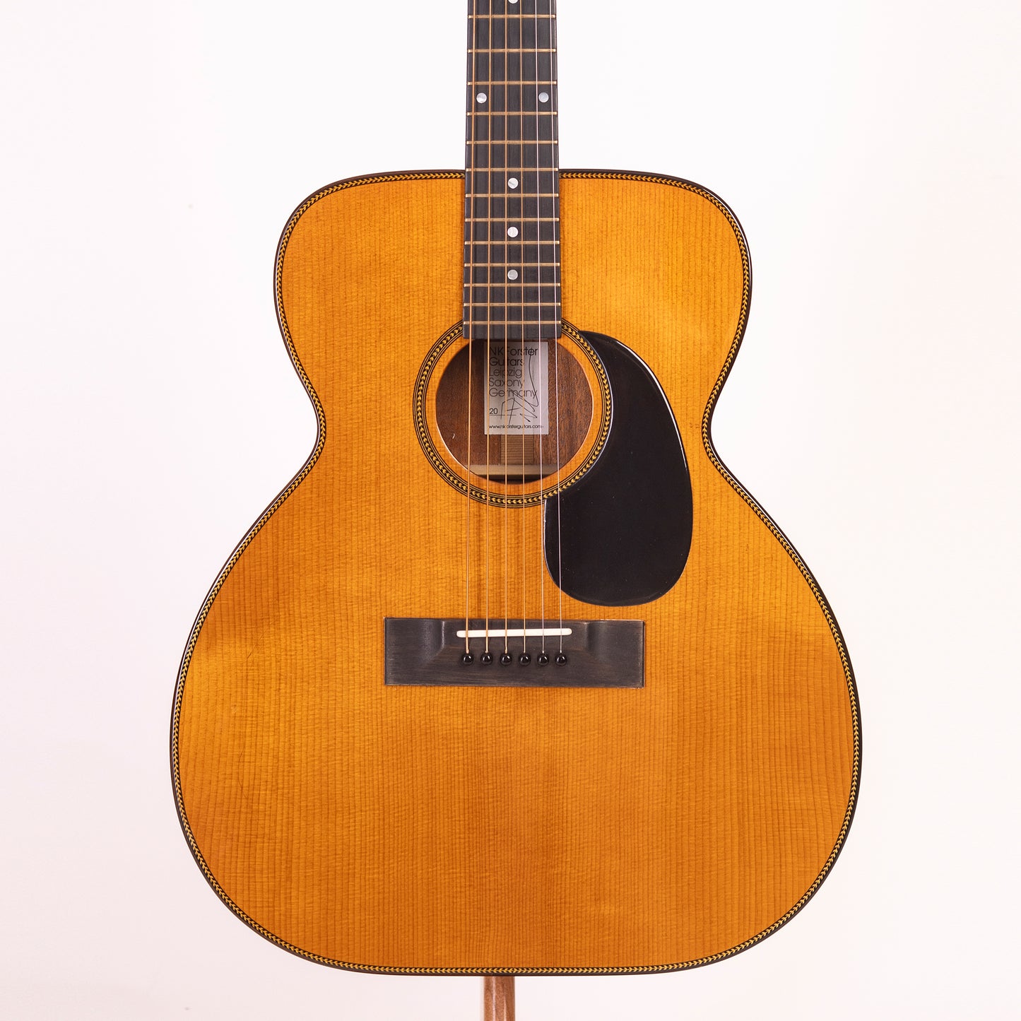 NK Forster Model C Session King Advanced in Khaya Mahogany & Torrefied Sitka Spruce