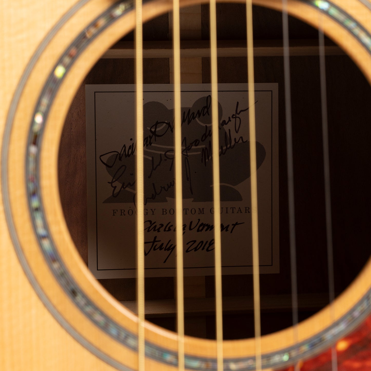 Froggy Bottom K Deluxe in Walnut & Adirondack Red Spruce