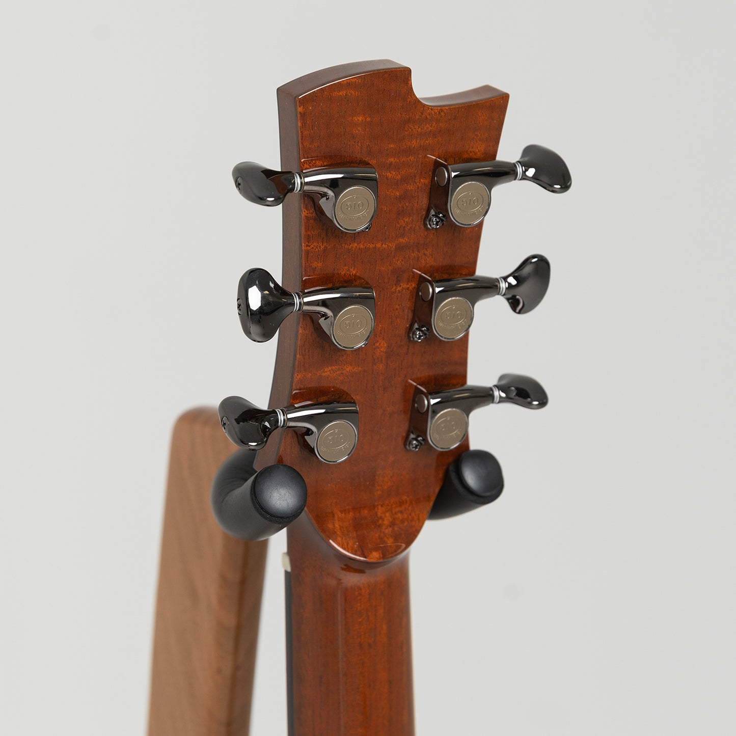 Lowry Braid in Fiddleback Mahogany & Swiss Spruce
