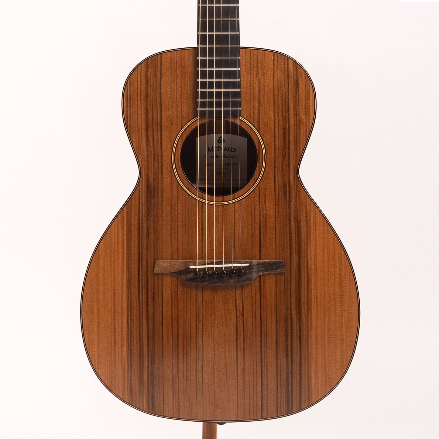 McNally S-14 Custom in Padauk & Sinker Cedar
