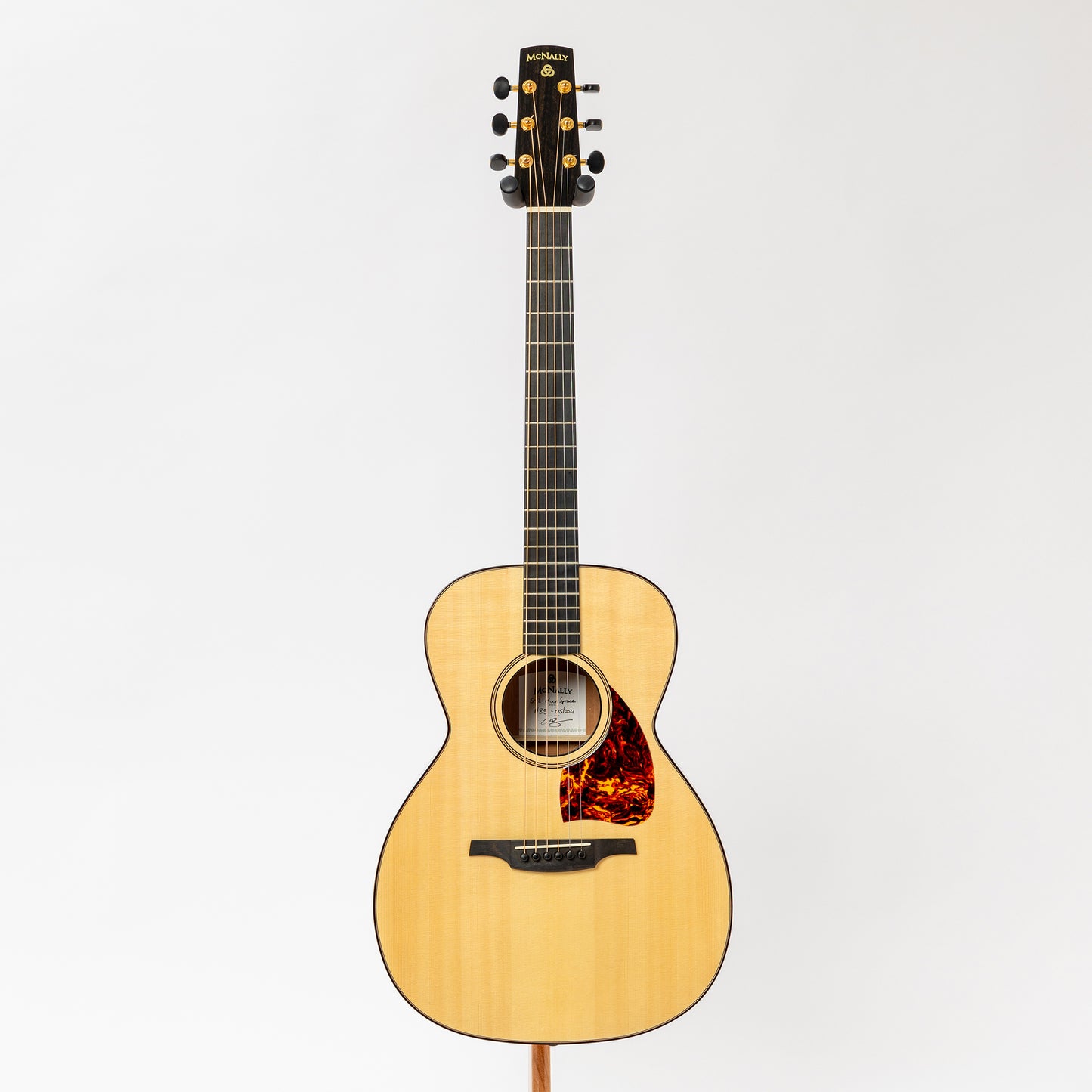 McNally S-12 Custom in Mahogany & German Moon Spruce