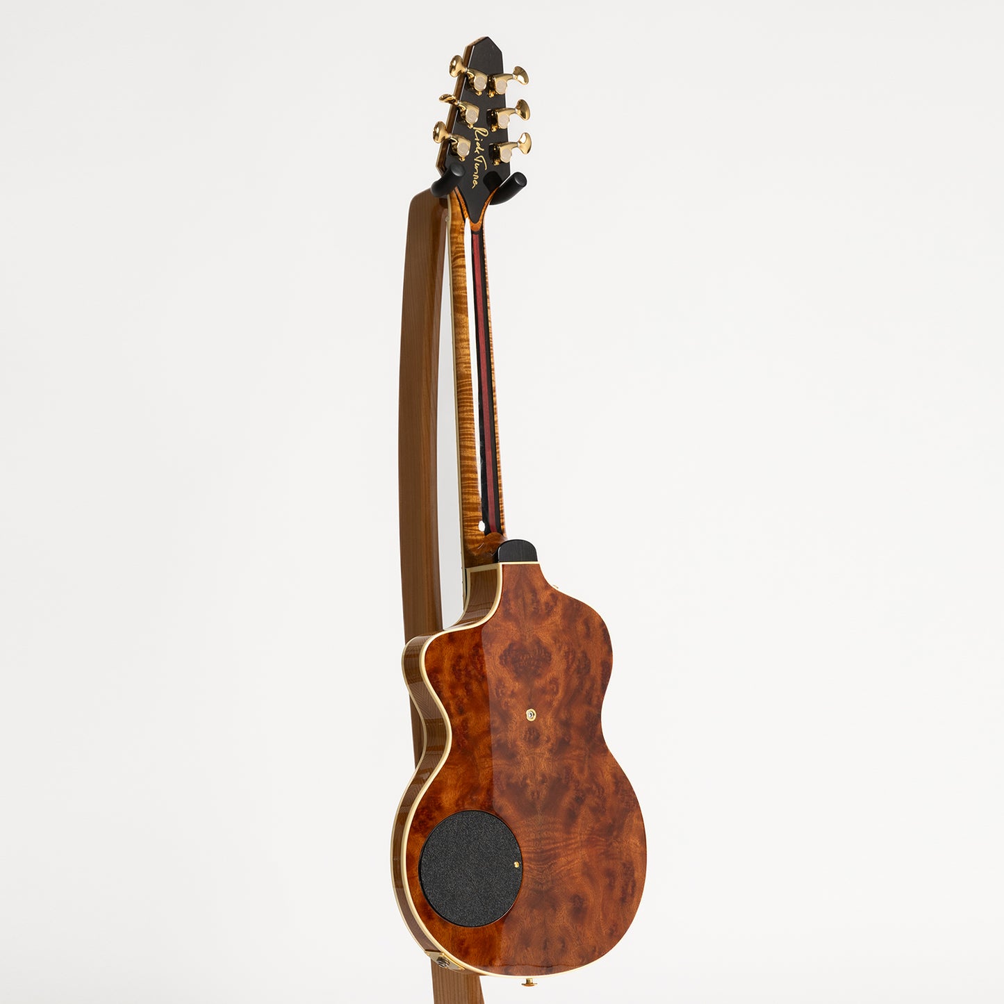 Rick Turner Model 1 Featherweight CP Deluxe Custom in Camphor Burl