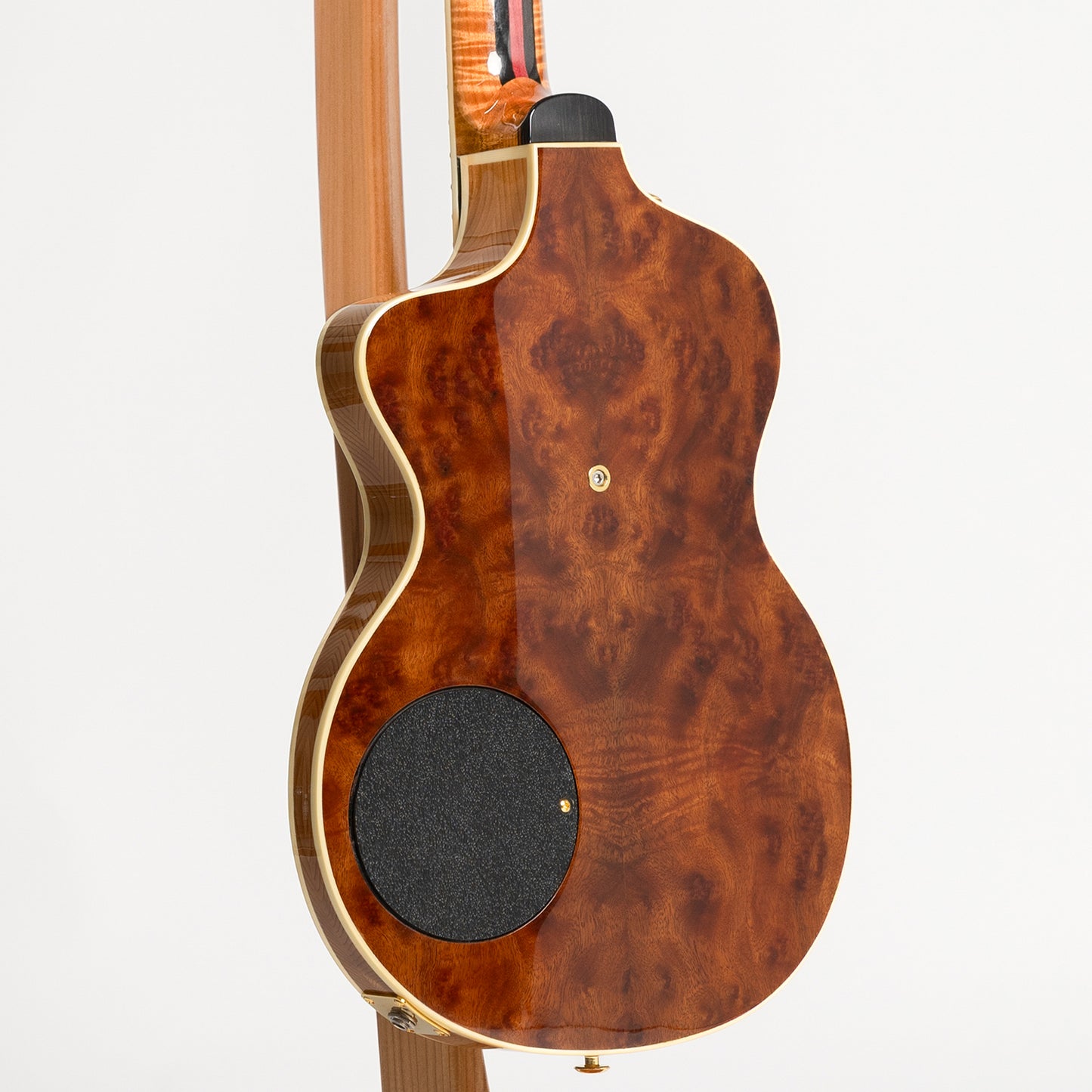 Rick Turner Model 1 Featherweight CP Deluxe Custom in Camphor Burl