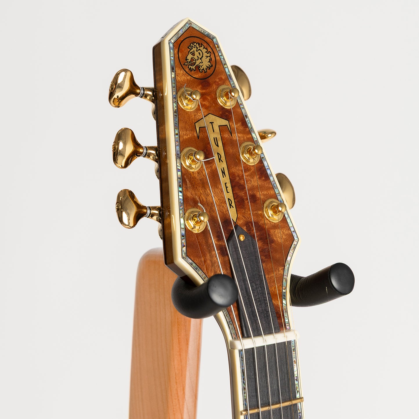 Rick Turner Model 1 Featherweight CP Deluxe Custom in Camphor Burl