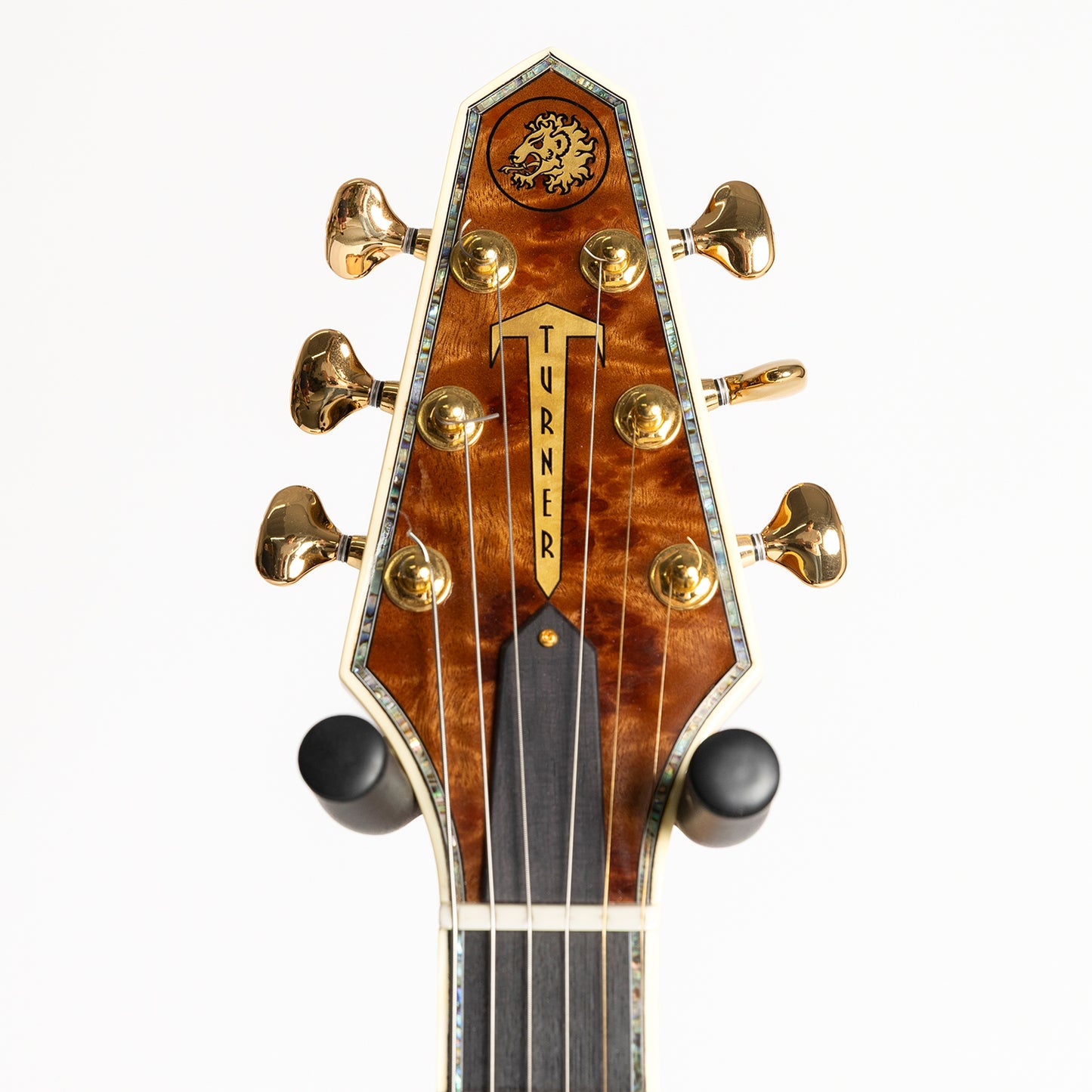 Rick Turner Model 1 Featherweight CP Deluxe Custom in Camphor Burl