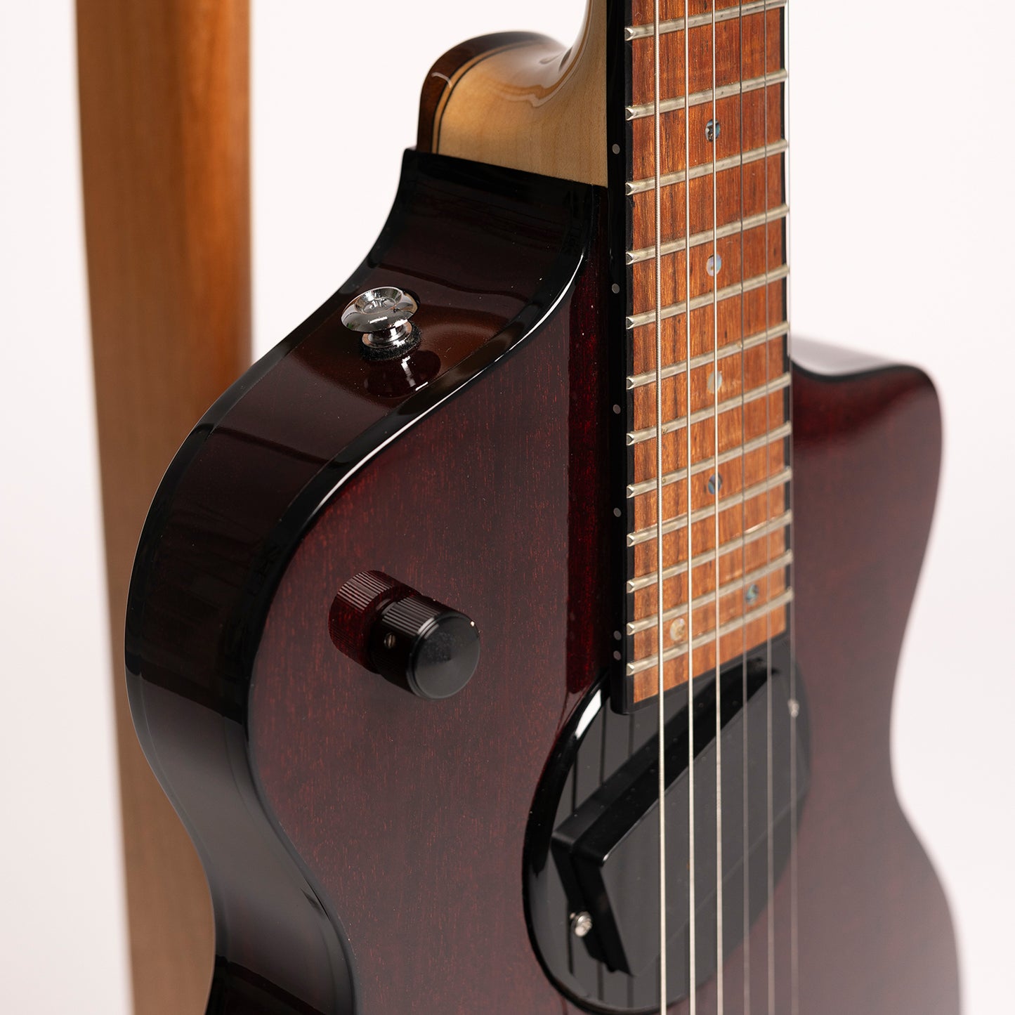 Rick Turner Model 1 Deluxe CP in Burgundy Gloss