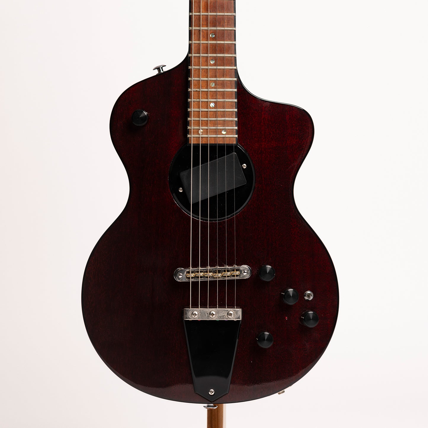 Rick Turner Model 1 Deluxe CP in Burgundy Gloss