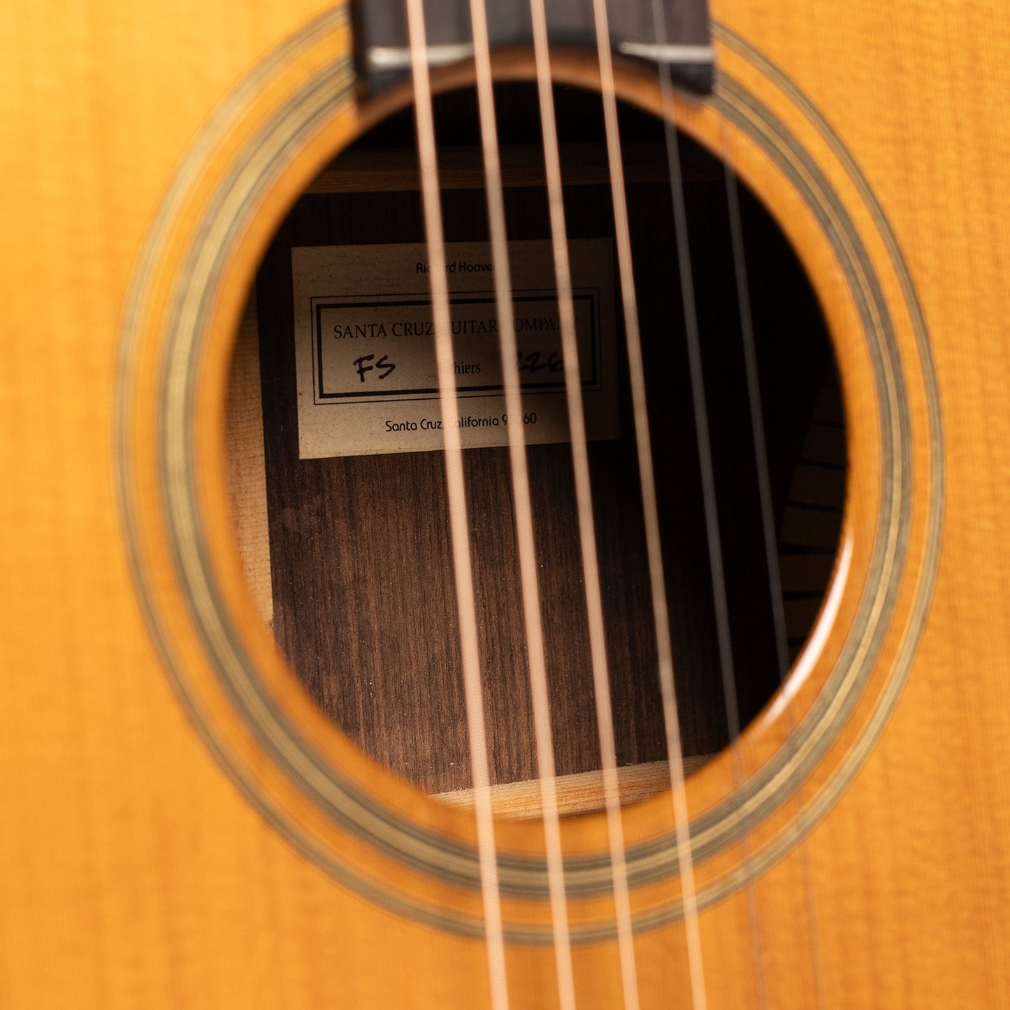 Santa Cruz FS in Indian Rosewood & Cedar