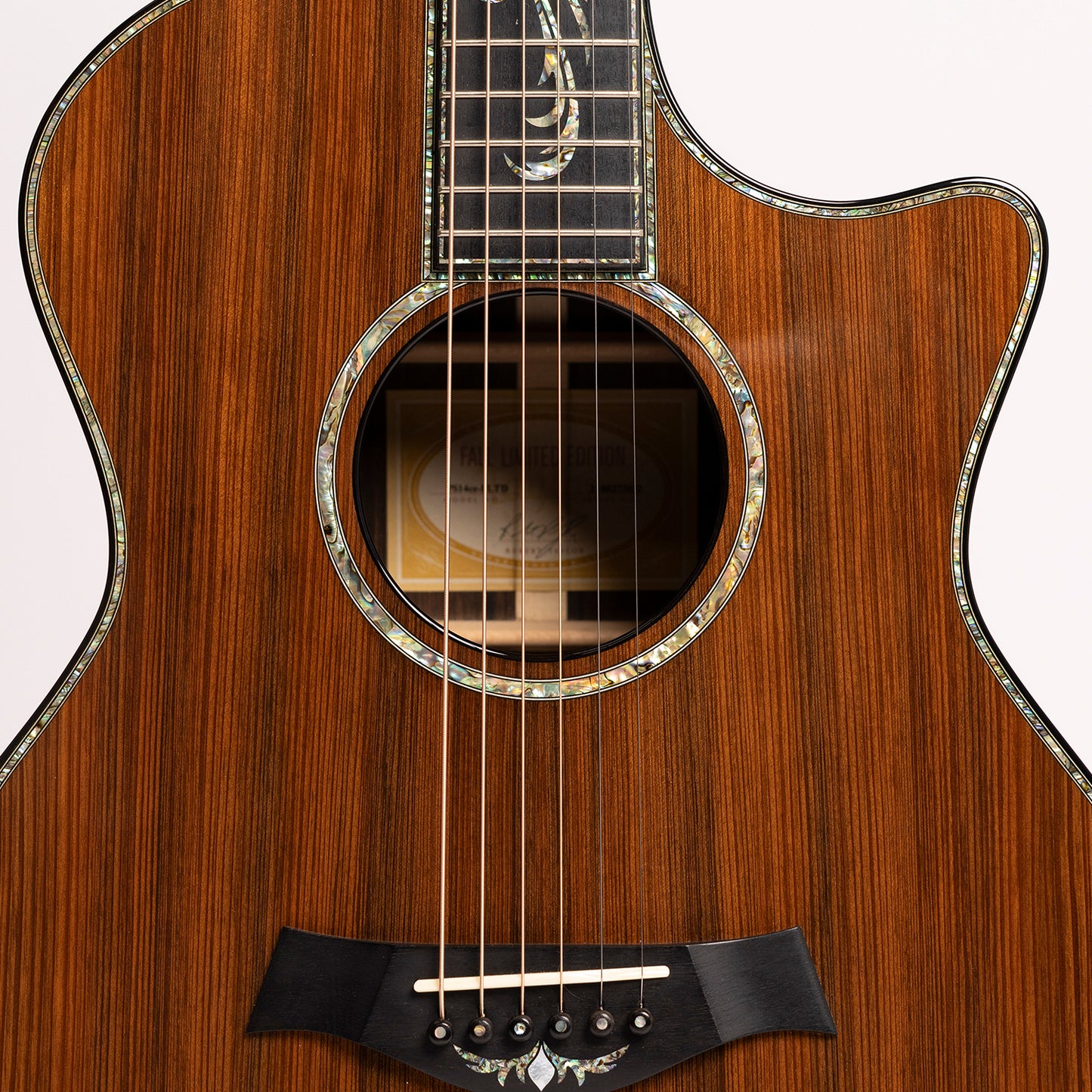 Taylor PS14ce Fall Limited Edition in Macassar Ebony & Sinker Redwood