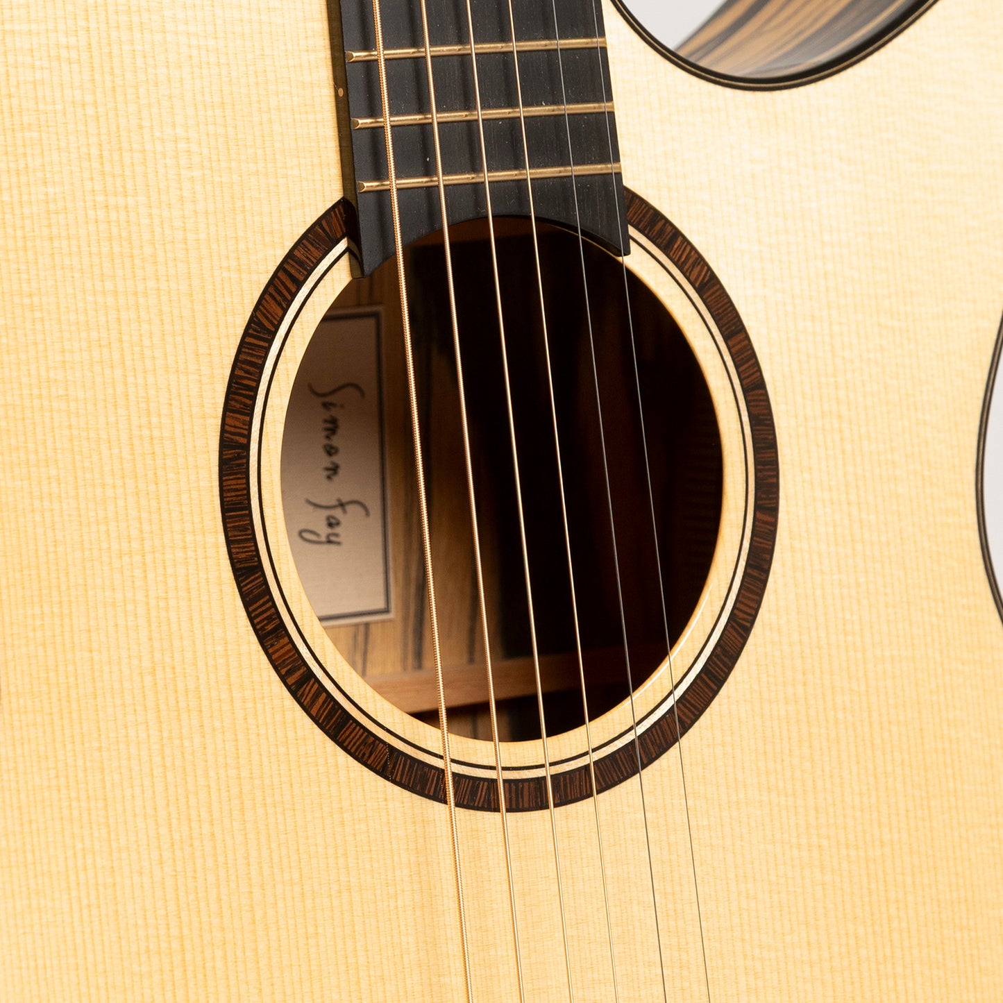 Simon Fay Model 1 in Mun Ebony & Master Grade Engelmann Spruce