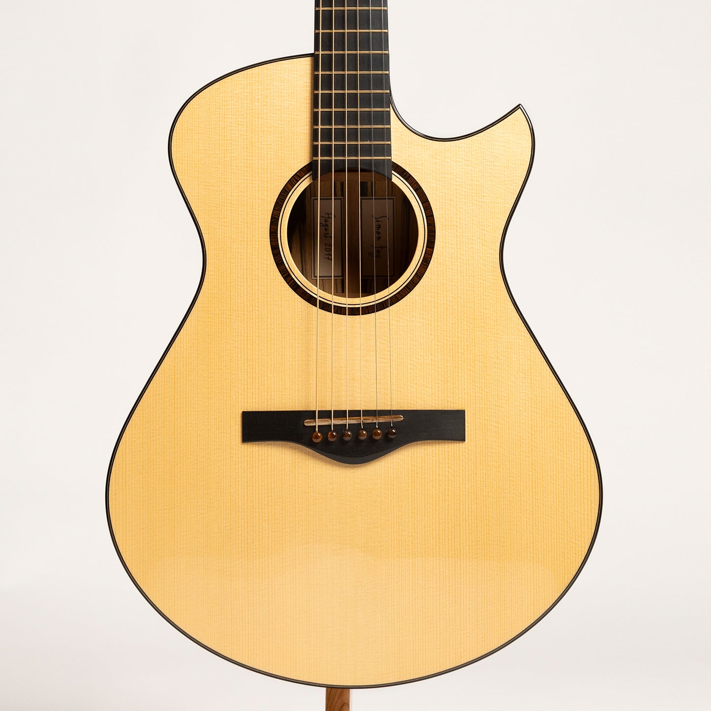 Simon Fay Model 1 in Mun Ebony & Master Grade Engelmann Spruce