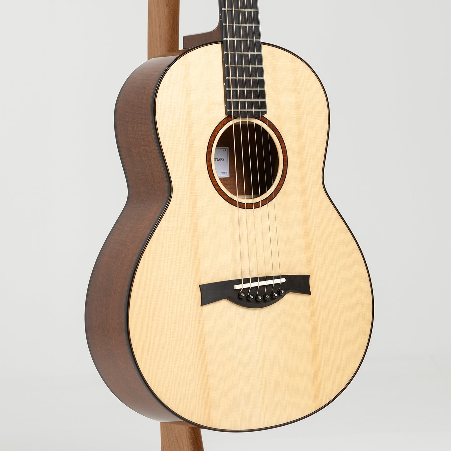 Lowry Braid in Fiddleback Mahogany & Swiss Spruce