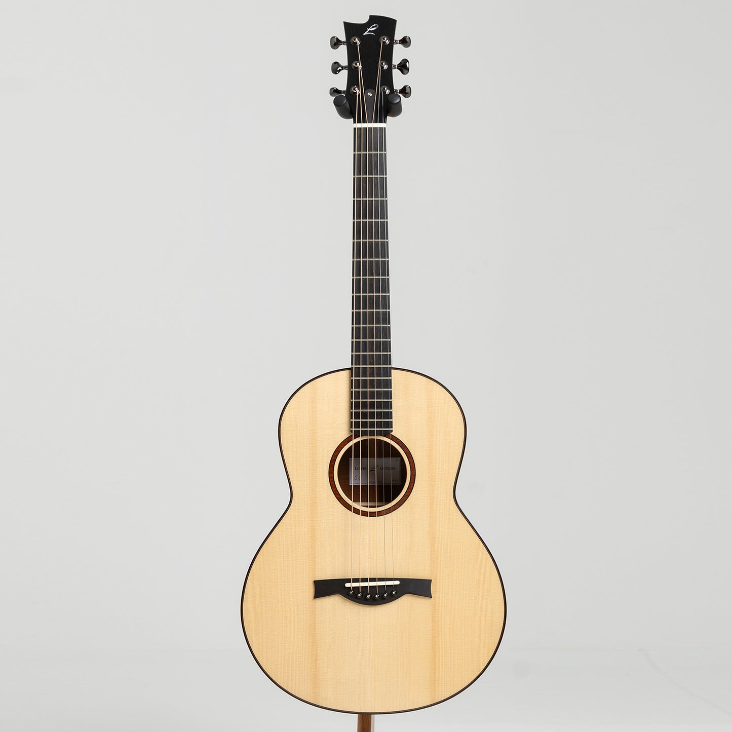 Lowry Braid in Fiddleback Mahogany & Swiss Spruce