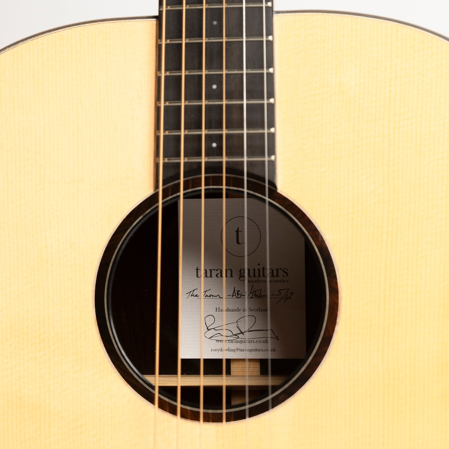 Taran 'Taran Mhor' in African Blackwood & Italian Spruce