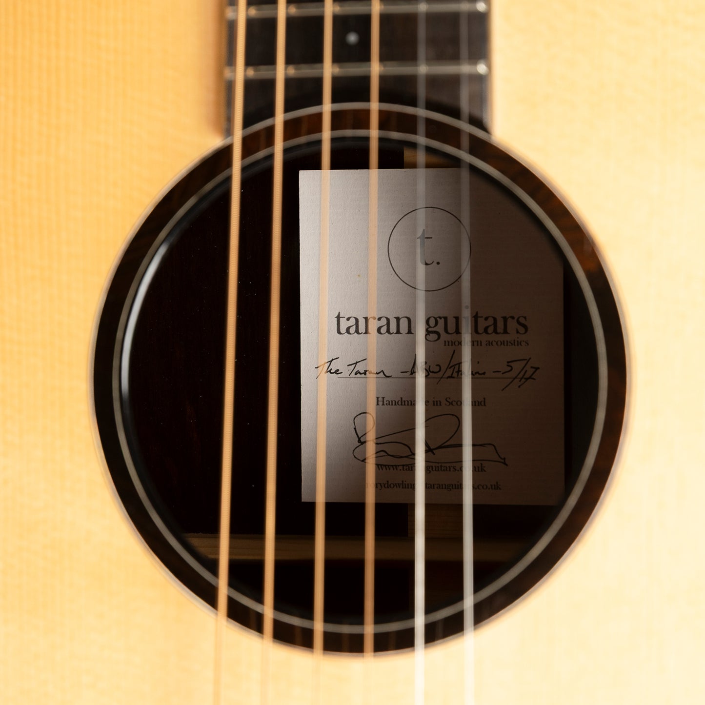 Taran 'Taran Mhor' in African Blackwood & Italian Spruce