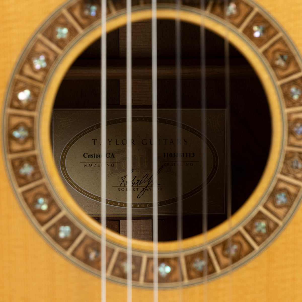 Taylor GA Custom Nylon in Walnut & Spruce