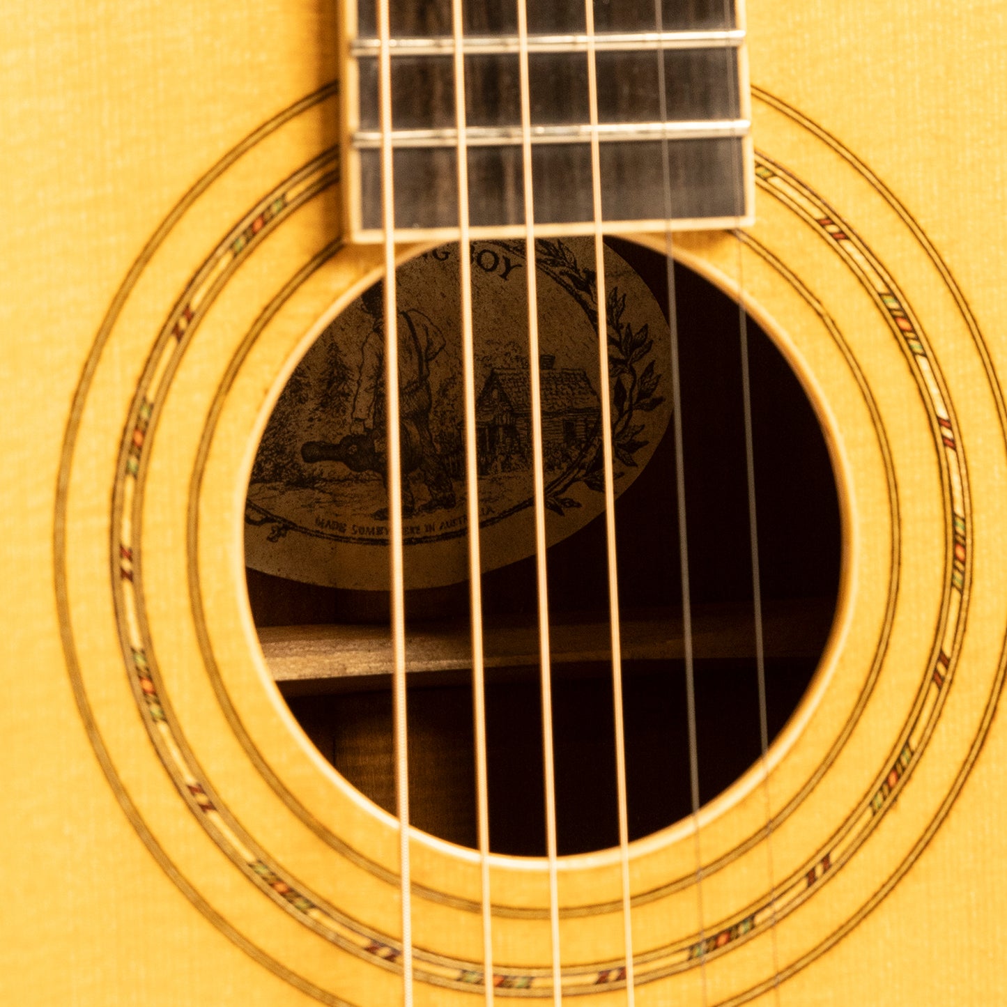 Wandering Boy Regal Flower in Honduran Mahogany & Sitka Spruce