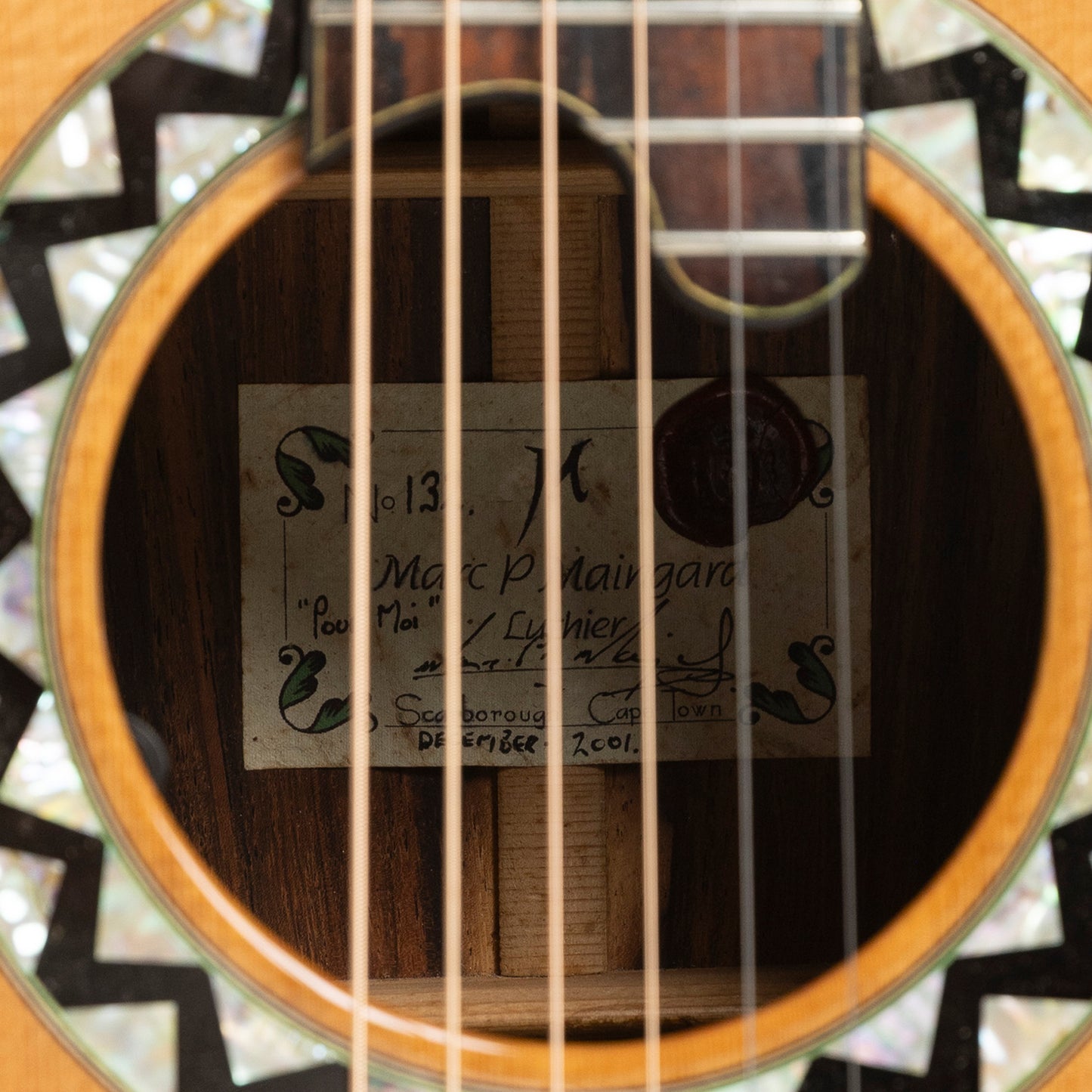 Maingard OMC in Brazilian Rosewood & Sitka Spruce